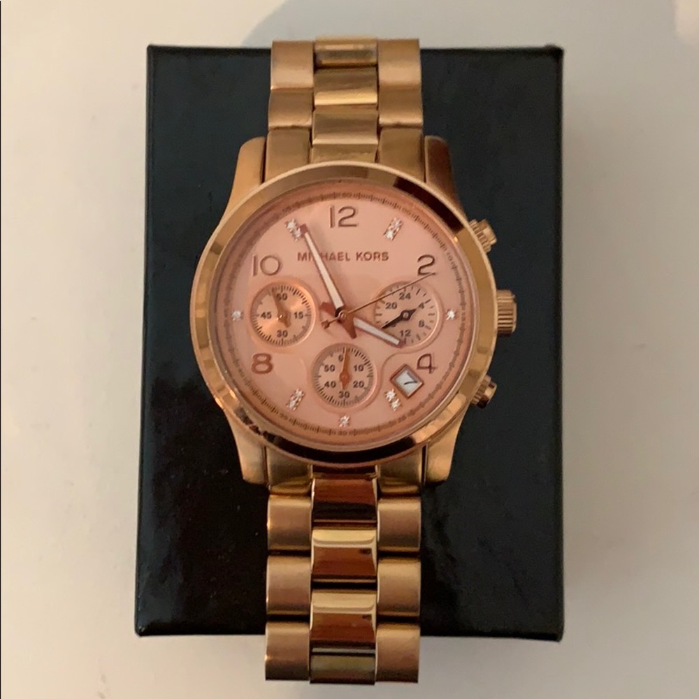Michael Kors Rose Gold Watch